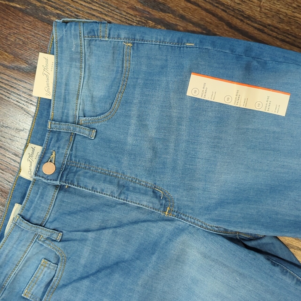 Universal Thread High Rise Skinny Jeans NEW - Picture 2 of 3